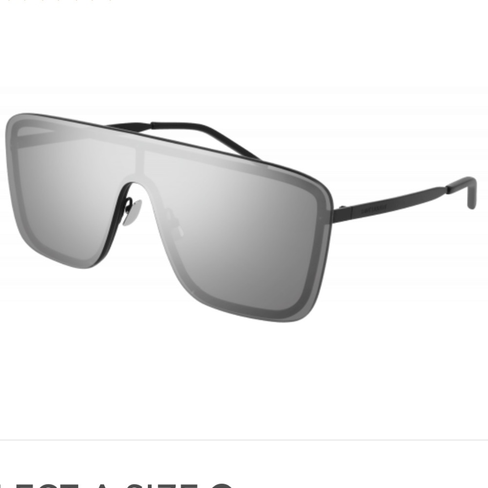saint laurent shield sunglasses